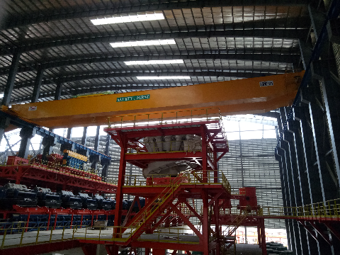 CÔNG TY TNHH THƯƠNG MẠI VÀ DỊCH VỤ CƠ KHÍ THIÊN HÂN - CẨU TRỤC 75/10 TẤN, 40MÉT CHIỀU CAO NÂNG 37MÉT