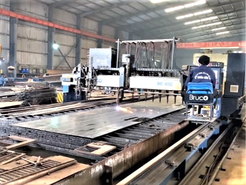 Dịch vụ - Gia công thép tấm Thiên Hân